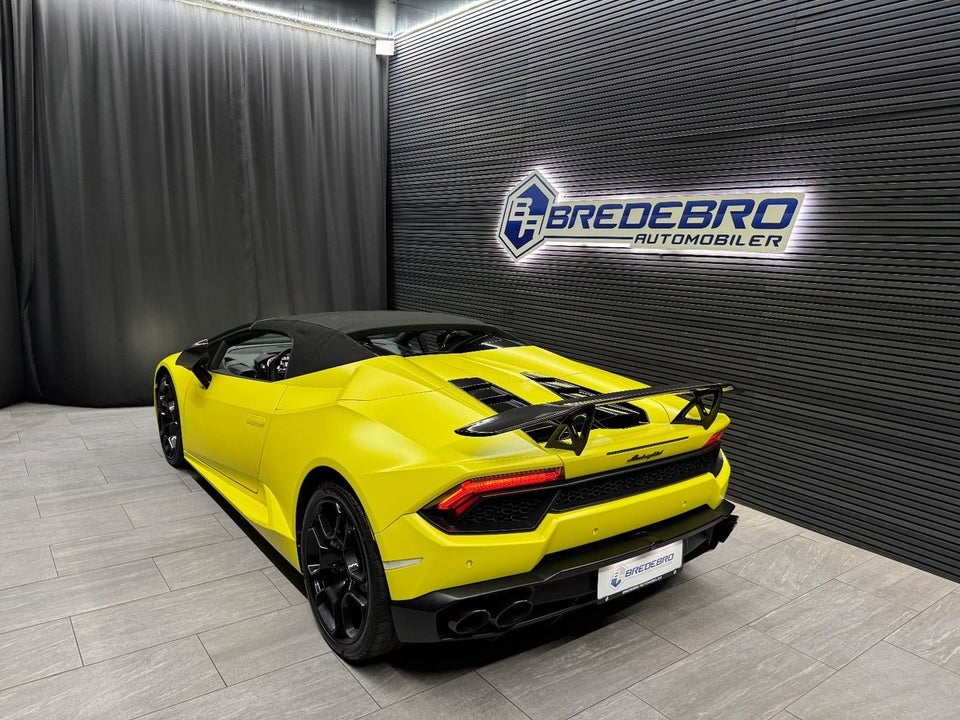 Lamborghini Huracan 5,2 Spyder LP580-2 2d