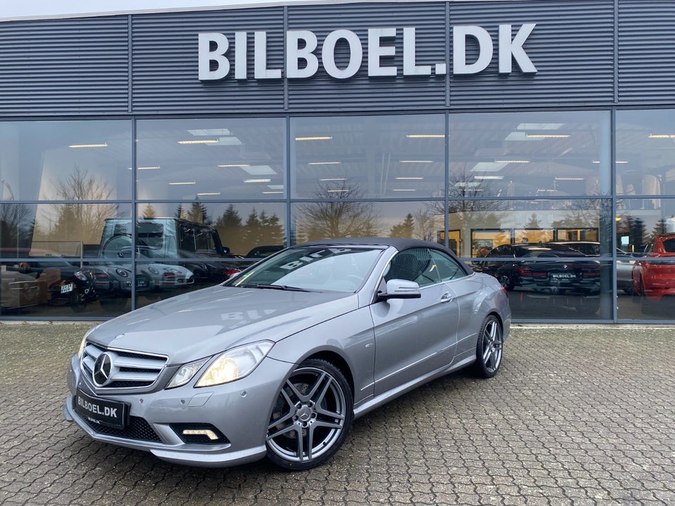 Mercedes E350 3,5 CGi AMG Line Cabriolet aut. BE 2d