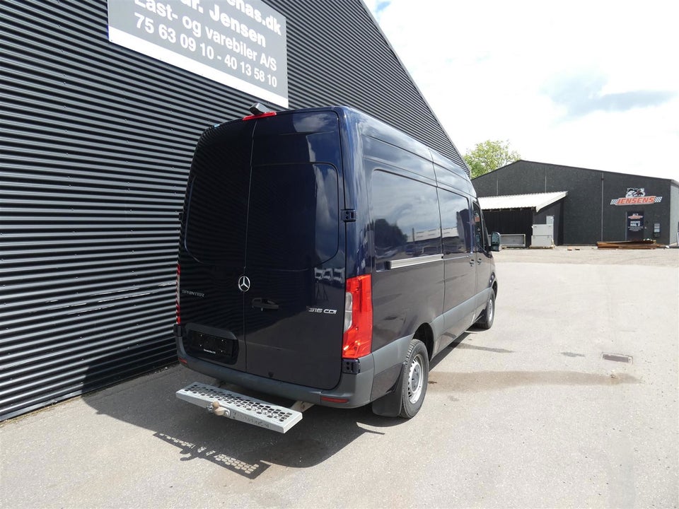 Mercedes Sprinter 316 2,2 CDi A2 Kassevogn aut. RWD