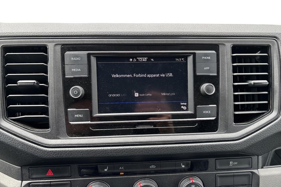 VW Crafter 35 2,0 TDi 140 Kassevogn L3H2