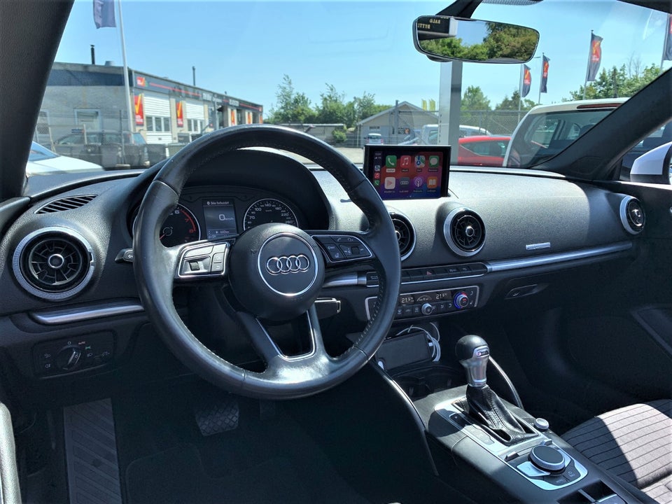 Audi A3 2,0 TFSi 190 Sport Cabriolet S-tr. 2d