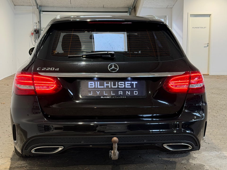 Mercedes C220 d 2,2 AMG Line stc. aut. 5d