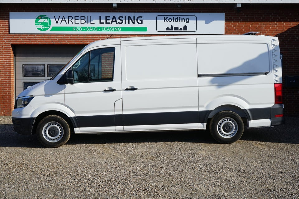 VW Crafter 35 2,0 TDi 140 Kassevogn L3H2