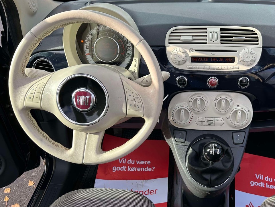 Fiat 500C 1,2 Lounge 2d