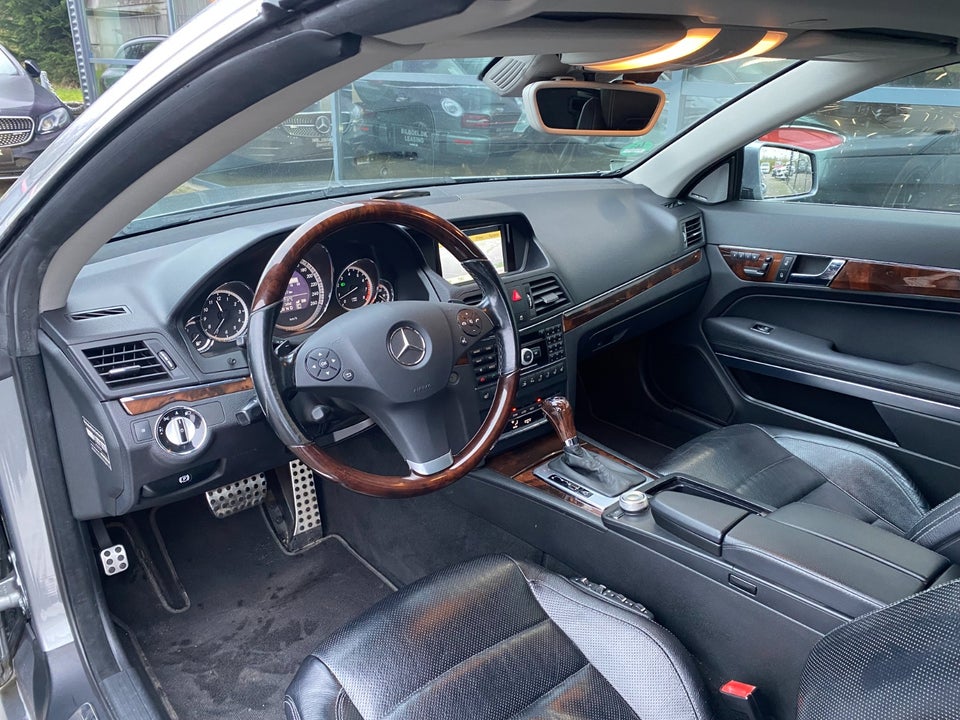 Mercedes E350 3,5 CGi AMG Line Cabriolet aut. BE 2d