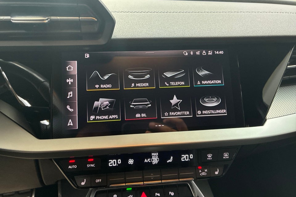 Audi A3 40 TFSi e S-line Sportback S-tr. 5d