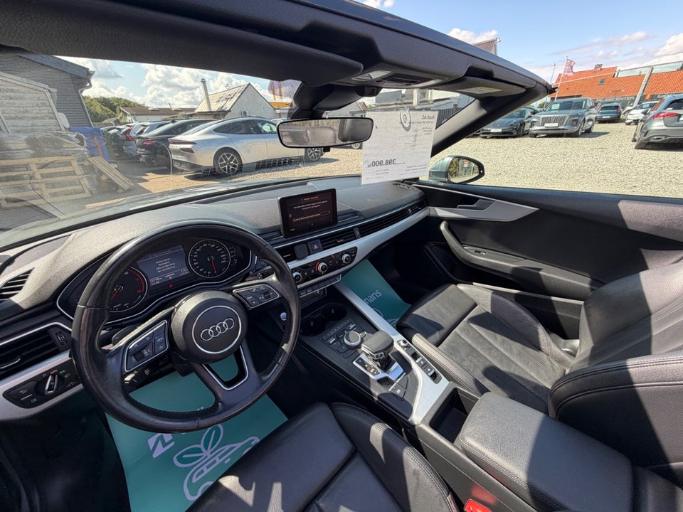 Audi A5 2,0 TFSi 190 Sport Cabriolet S-tr. 2d