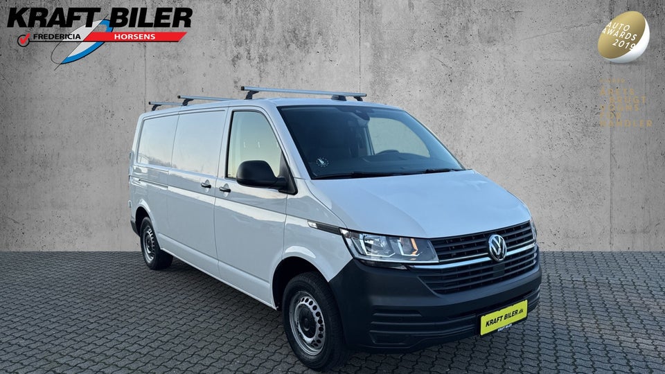 VW Transporter 2,0 TDi 110 Kassevogn lang