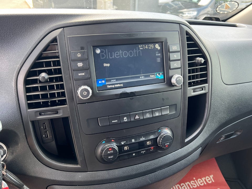 Mercedes Vito 119 2,0 CDi Kassevogn aut. L RWD