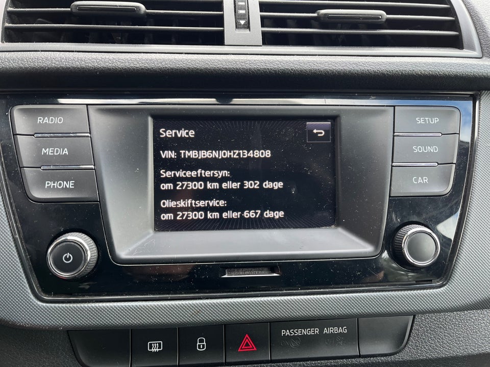 Skoda Fabia 1,0 MPi 75 Active Combi 5d