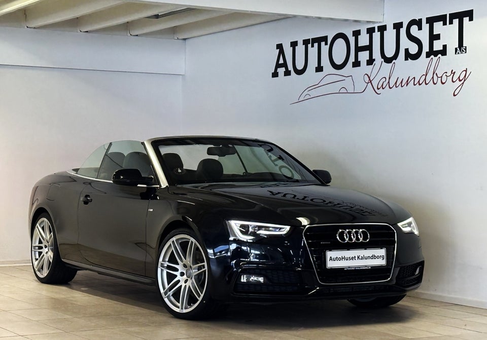 Audi A5 3,0 TDi 245 S-line Cabriolet quattro S-tr. 2d