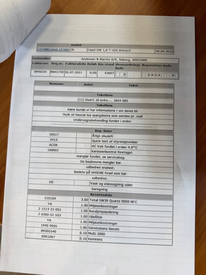 Kia Ceed 1,0 T-GDi Attraction SW 5d