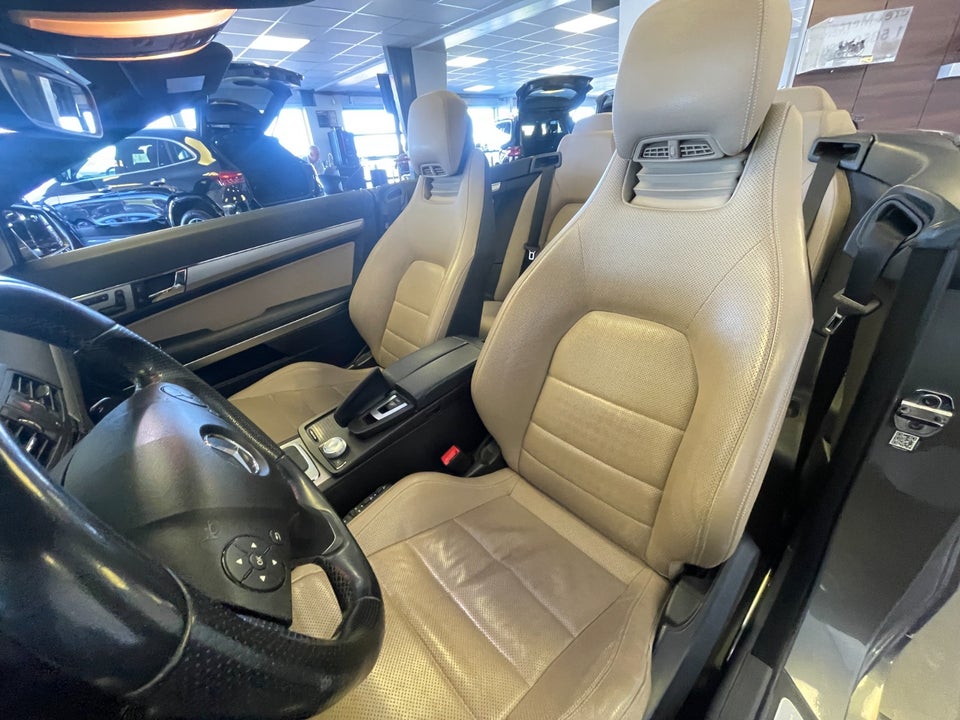 Mercedes E350 3,5 CGi AMG Line Cabriolet aut. BE 2d