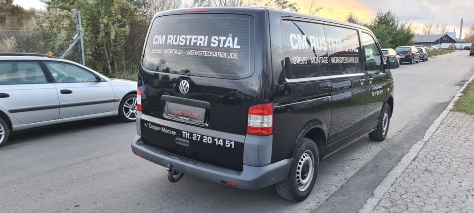 VW Transporter 2,0 TDi 140 Kassevogn 4Motion lang