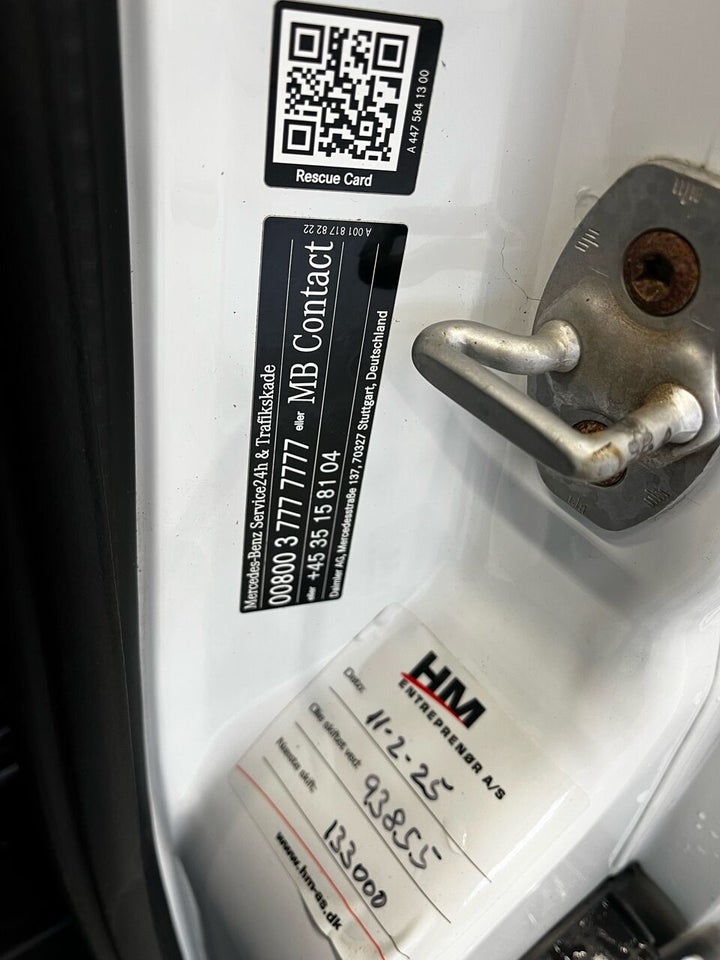 Mercedes Vito 114 2,2 CDi Kassevogn aut. XL