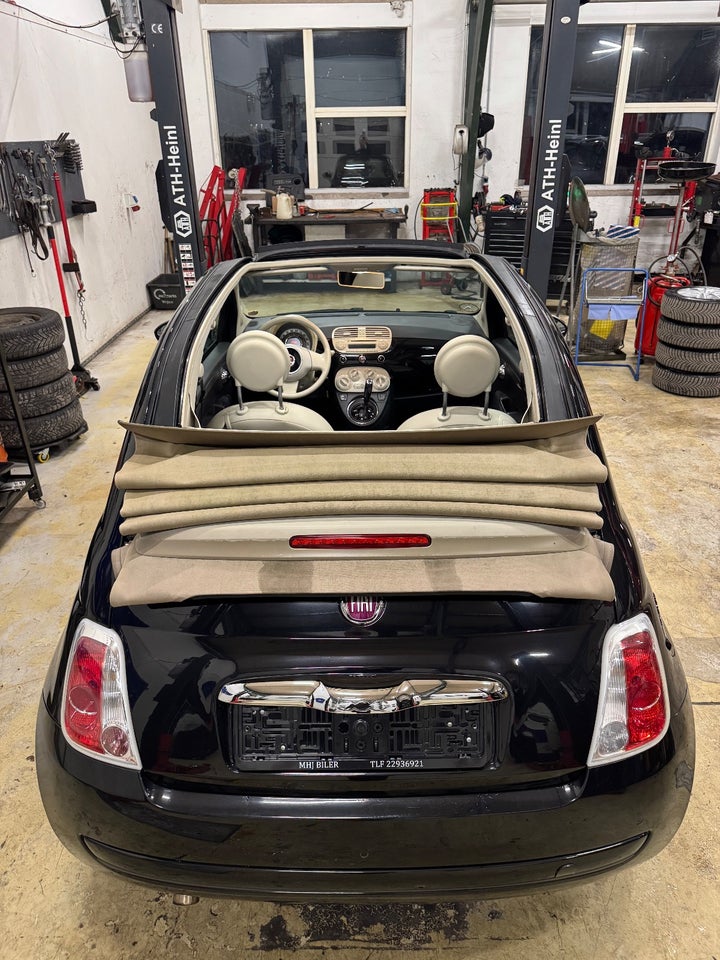 Fiat 500C 1,2 Lounge MTA 2d