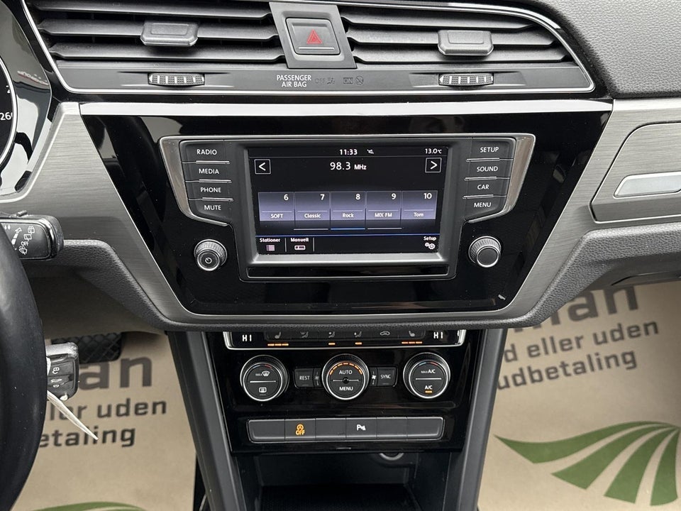 VW Touran 1,4 TSi 150 Comfortline DSG 7prs 5d