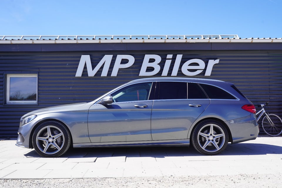 Mercedes C220 d 2,2 AMG Line stc. aut. 5d