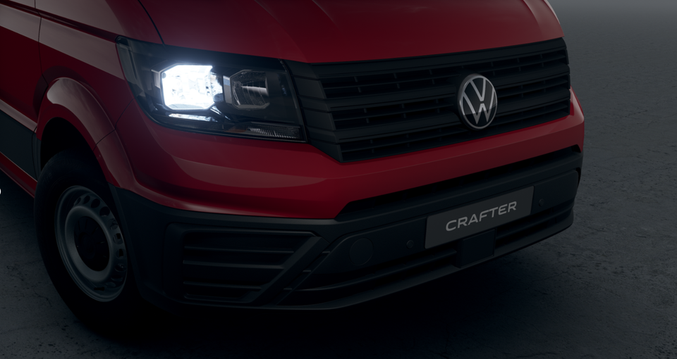 VW Crafter 35 2,0 TDi 140 Kassevogn L3H2