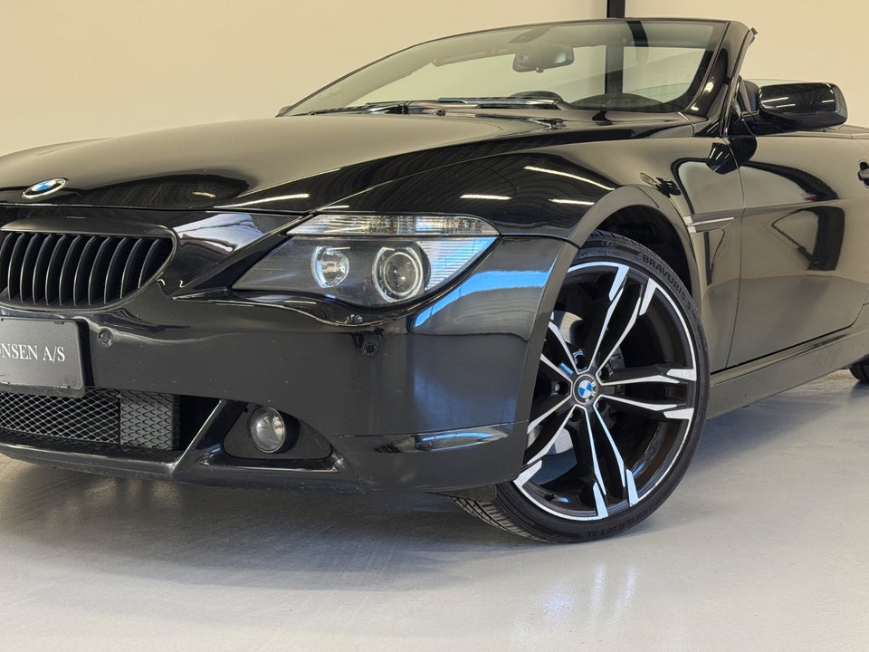 BMW 630i 3,0 Cabriolet Steptr. 2d
