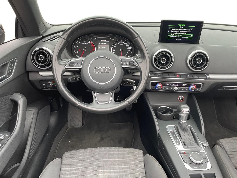 Audi A3 1,4 TFSi 125 Ambition Cabriolet S-tr. 2d
