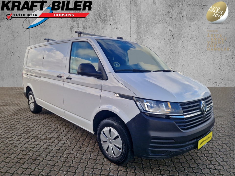 VW Transporter 2,0 TDi 110 Kassevogn lang
