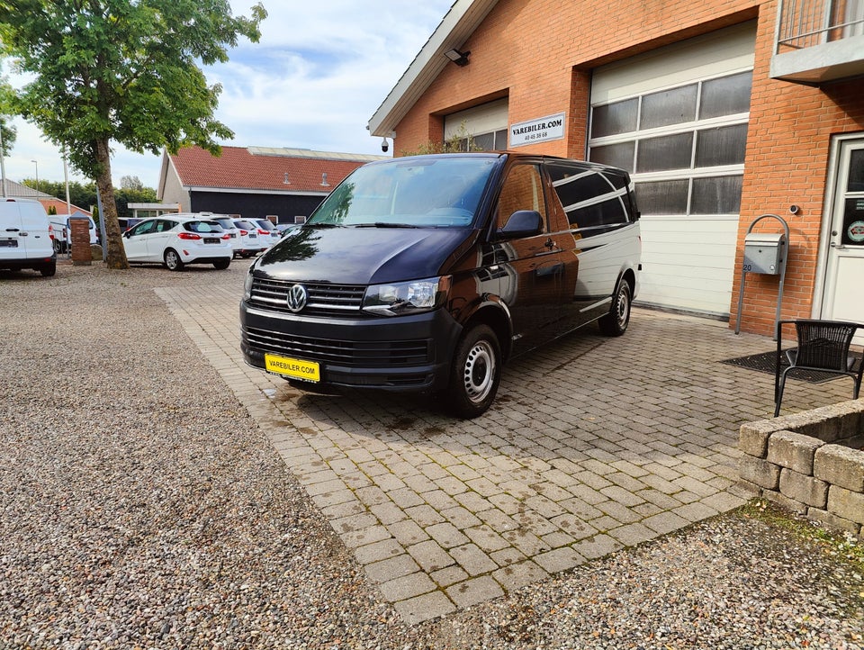 VW Transporter 2,0 TDi 102 Kassevogn lang