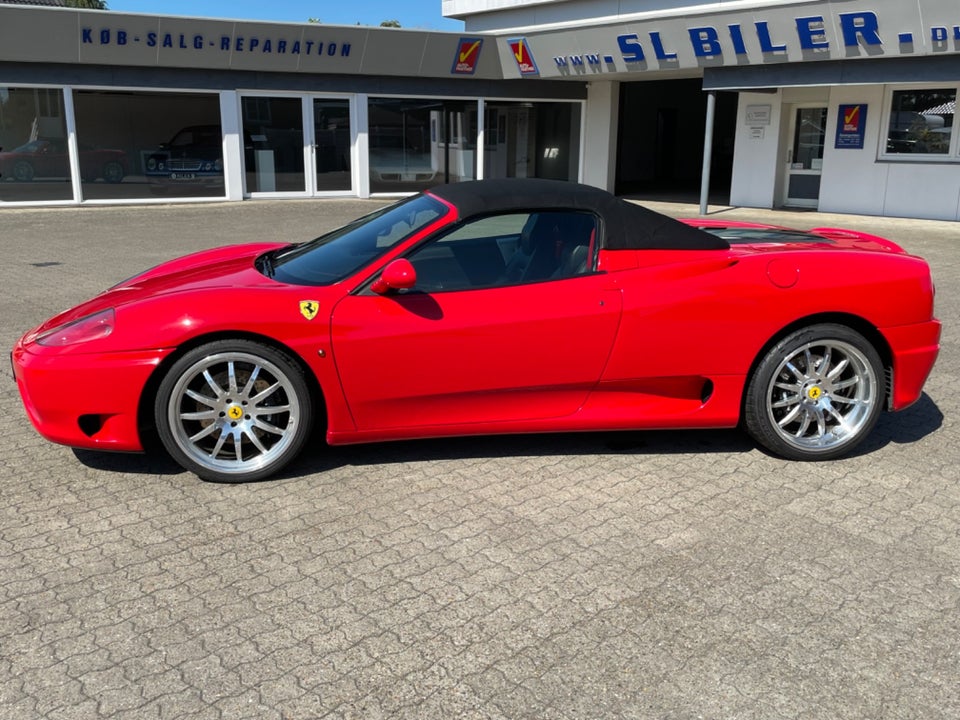 Ferrari 360 3,6 Spider F1 2d