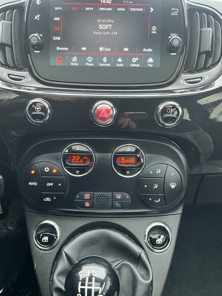 Fiat 500 1,0 Hybrid Lounge 3d