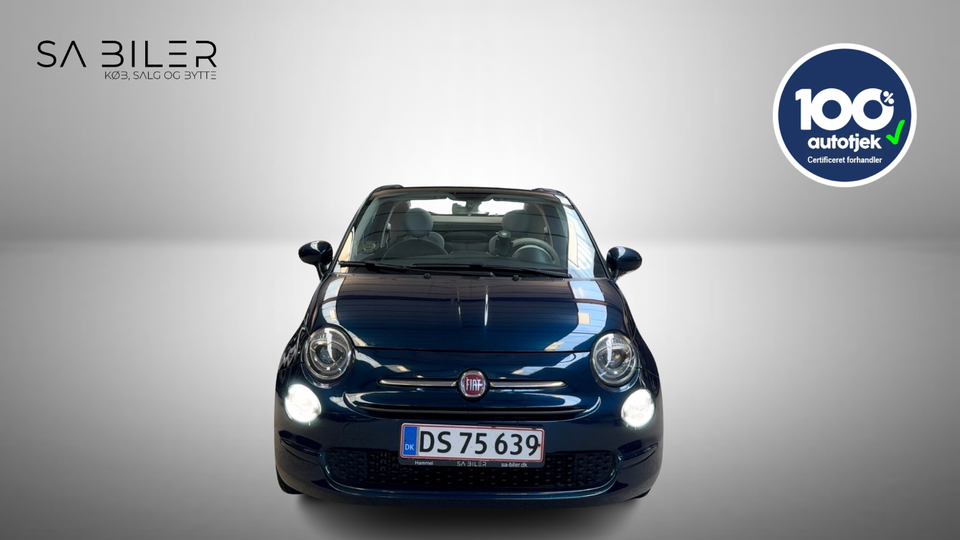 Fiat 500C 0,9 TwinAir 80 Popstar 2d