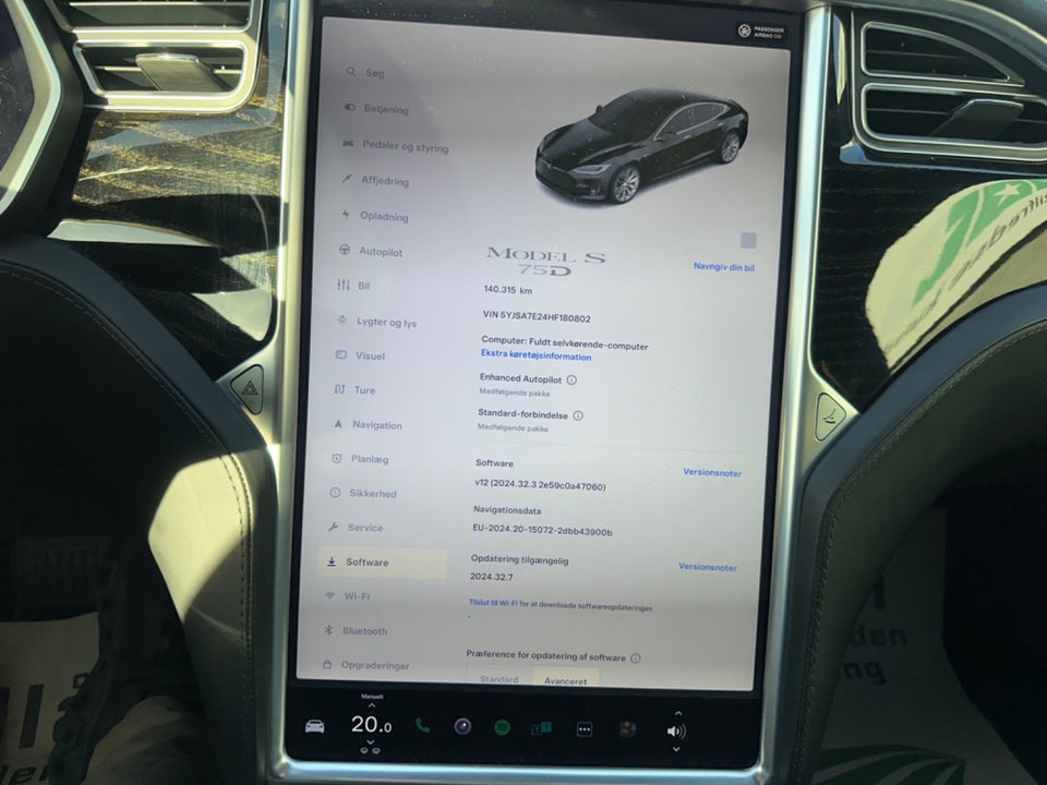 Tesla Model S 75D 7prs 5d