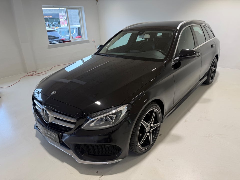Mercedes C220 d 2,2 AMG Line stc. aut. 5d