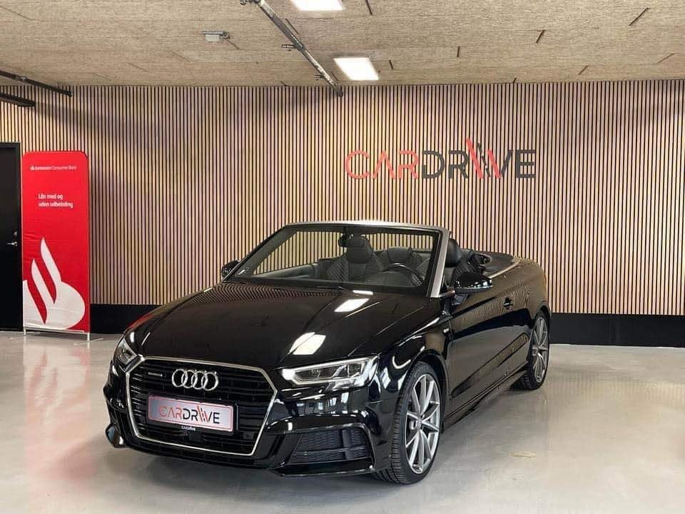 Audi A3 2,0 TFSi 190 Sport Cabriolet S-tr. 2d