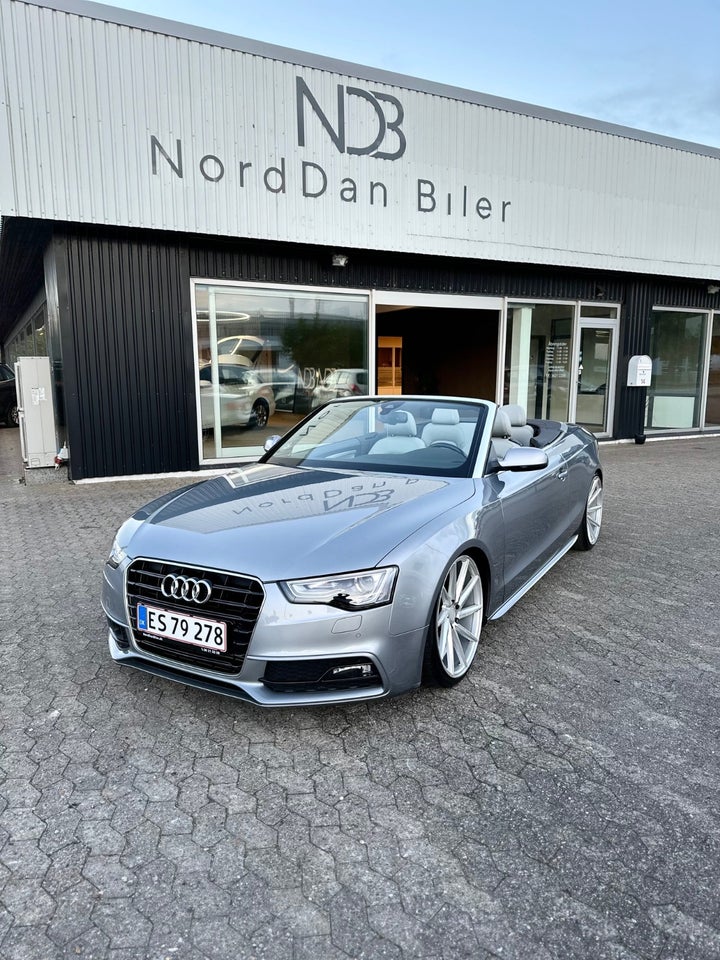 Audi A5 1,8 TFSi 170 S-line Cabriolet Multitr. 2d