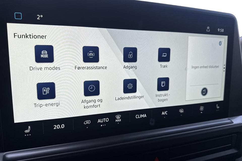 VW e-Transporter 64 Comfort Kassevogn SWB