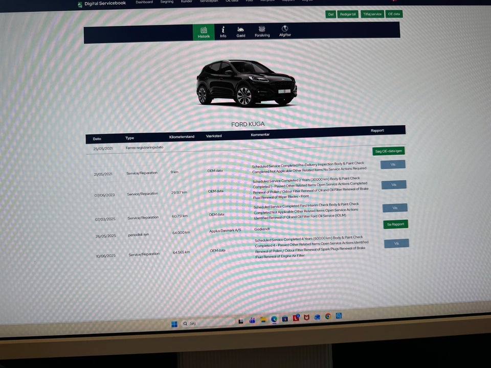 Ford Kuga 2,5 PHEV Vignale CVT 5d