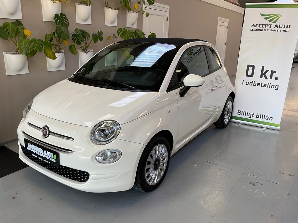 Fiat 500C 1,0 Hybrid Lounge 2d