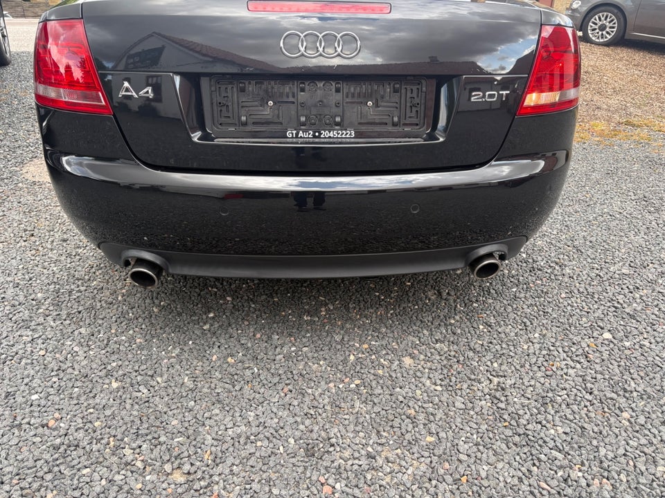 Audi A4 2,0 TFSi Cabriolet Multitr. 2d