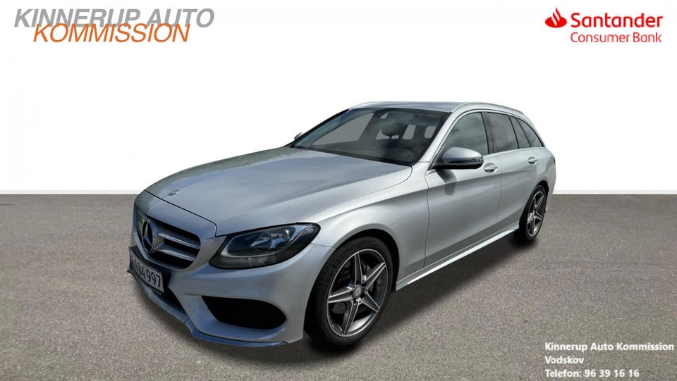 Mercedes C220 d 2,2 AMG Line stc. aut. 5d