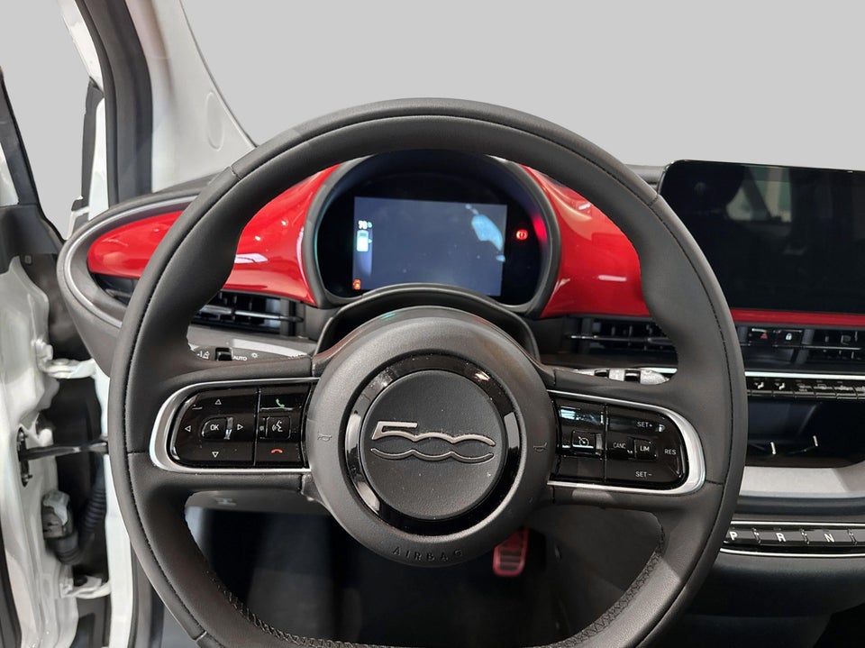 Fiat 500e 42 (RED) 3d