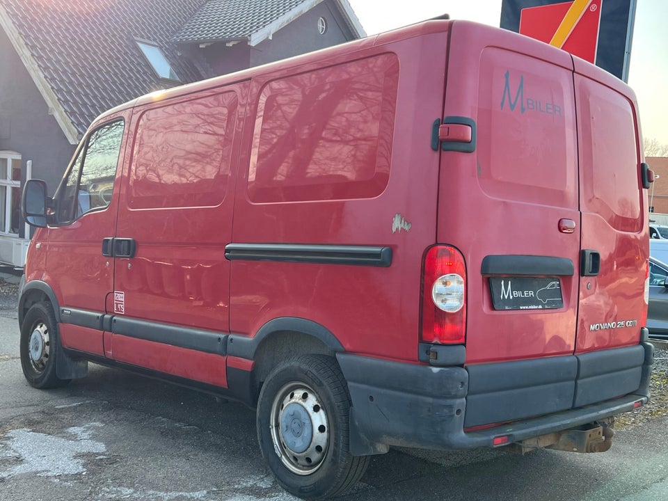 Opel Movano 2,5 CDTi 100 Kassevogn L1H1 4d