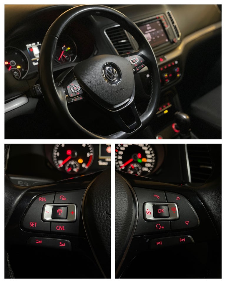 VW Sharan 2,0 TDi 150 Comfortline+ DSG 5d