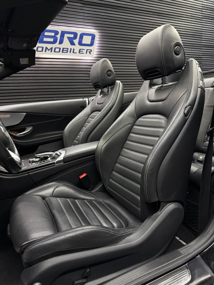 Mercedes C200 1,5 AMG Line Cabriolet aut. 2d