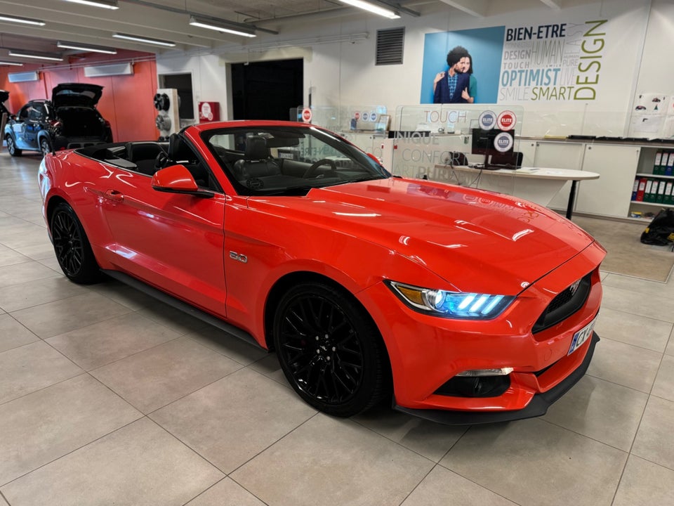 Ford Mustang 5,0 V8 GT Convertible aut. 2d