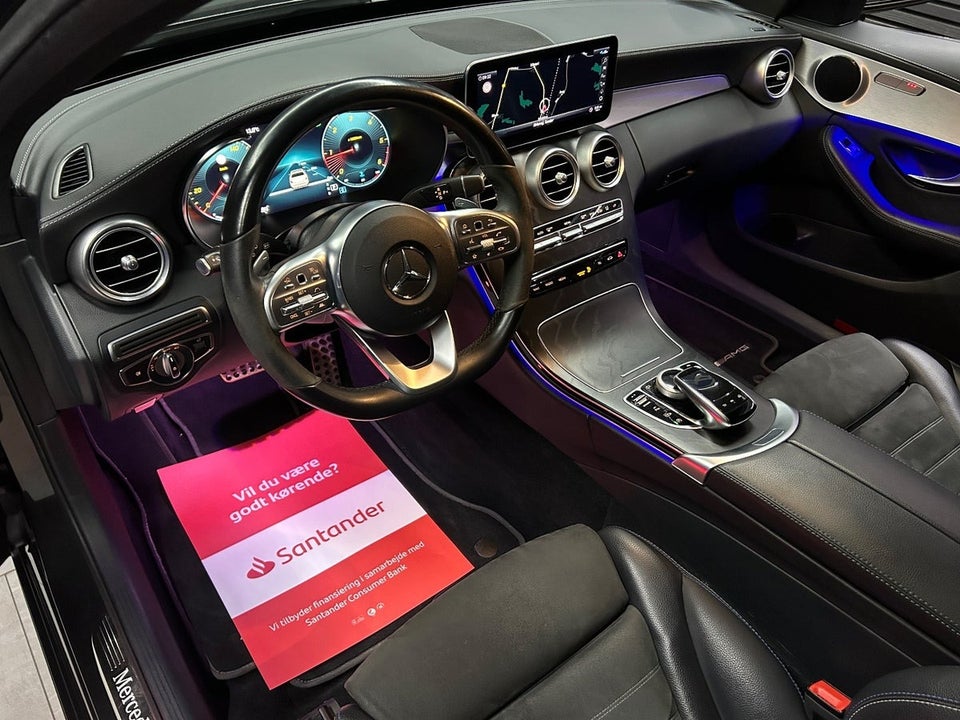 Mercedes C220 d 2,0 AMG Line Night Edition stc. aut. 5d