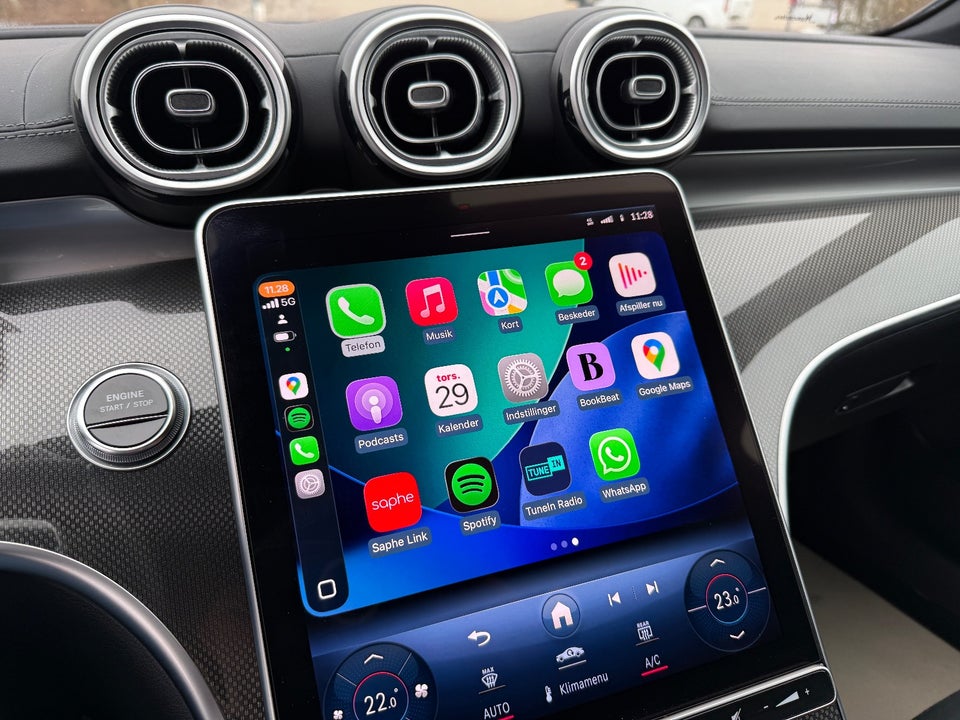 Mercedes C300 e 2,0 AMG Line stc. aut. 5d