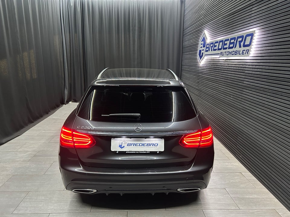 Mercedes C220 d 2,0 AMG Line Night Edition stc. aut. 5d