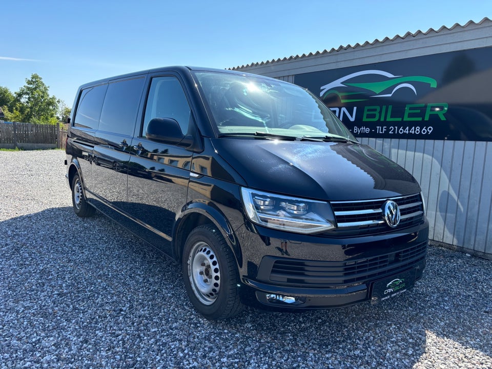 VW Transporter 2,0 TDi 150 Kassevogn DSG lang