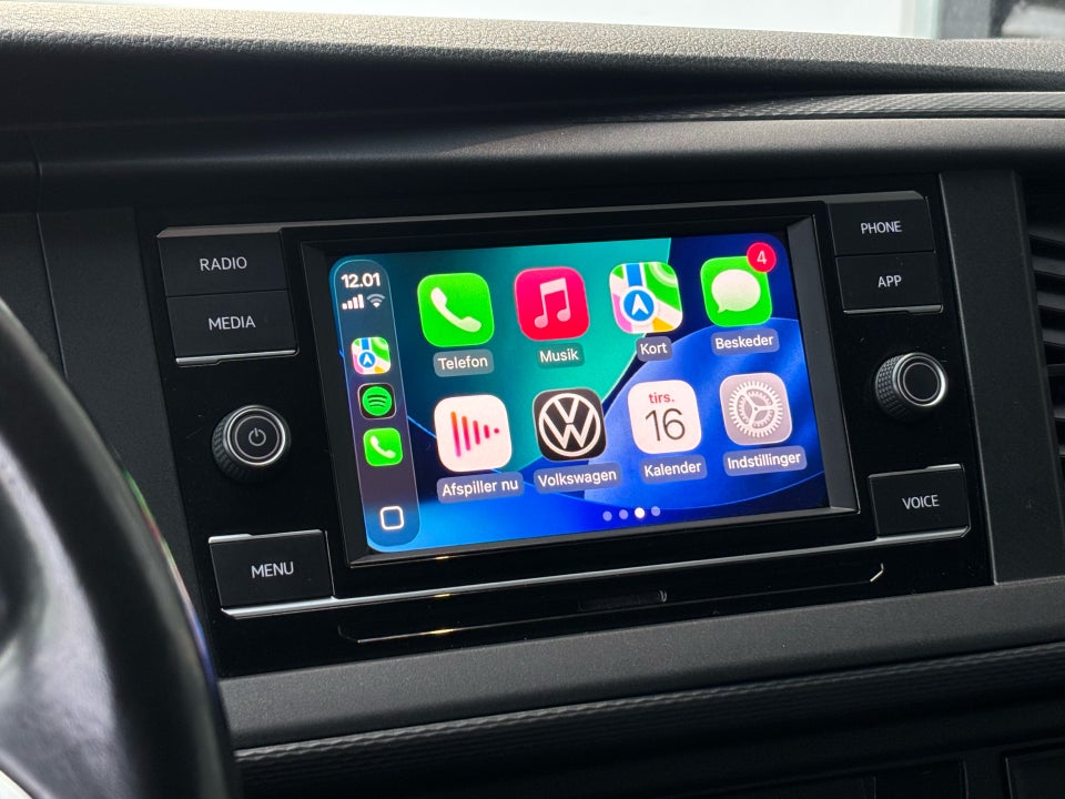 VW Transporter 2,0 TDi 150 Kassevogn DSG kort