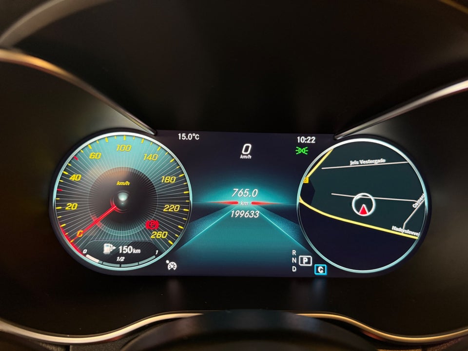 Mercedes C220 d 2,0 AMG Line stc. aut. 5d